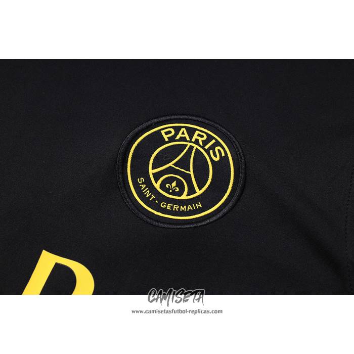 Camiseta de Entrenamiento Paris Saint-Germain Jordan 2023-2024 Sin Mangas Negro